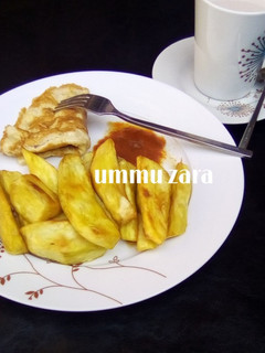 A picture of Fried potatoes.