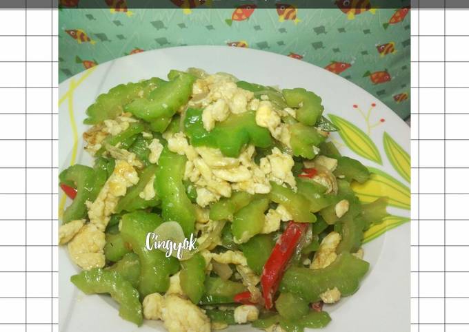 Resep Oseng Pare Telor Anti Gagal