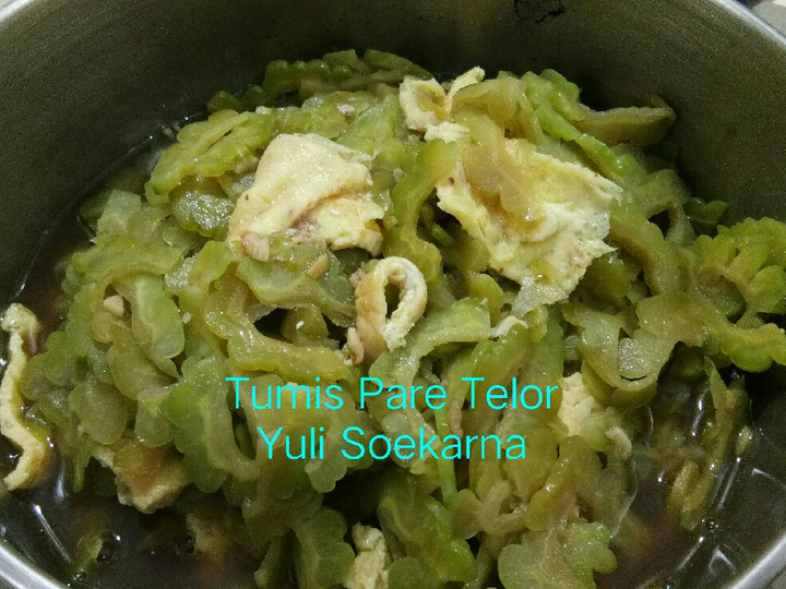 Resep Tumis Pare Telor Anti Gagal