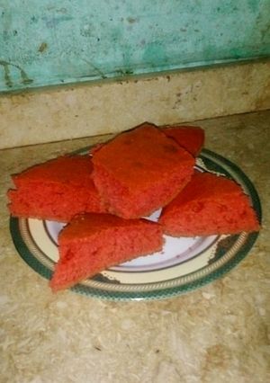 صورة لوصفة كيكة تانج الفراولة