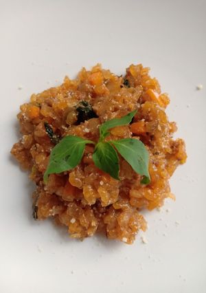 Foto resep Risotto shirataki rice low calorie