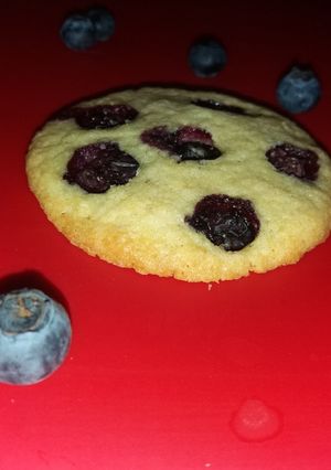 Áfonyás keksz recept fotója