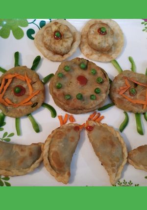 A picture of Green Veg Kachori.