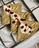 Crepas dulces de avena
