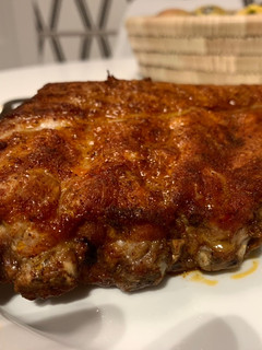 Una foto de Costilla adobada al horno