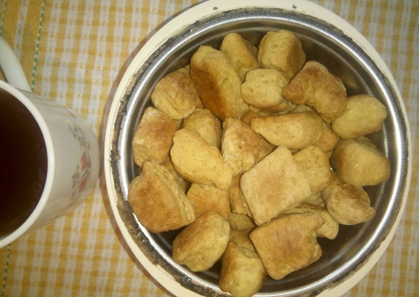 Baked mandazis