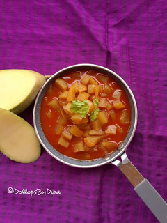 કાચી કેરી નું શાક (raw mango sabzi recipe in Gujarati) રેસીપી મુખ્ય ફોટો