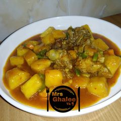A picture of Yam Goulash.
