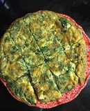 Trứng gà chiên ngải cứu