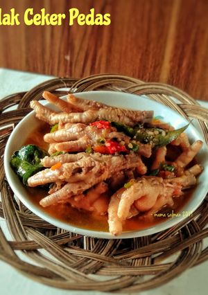 Foto resep Seblak Ceker Pedas #BandungRecook2_WinaKartika