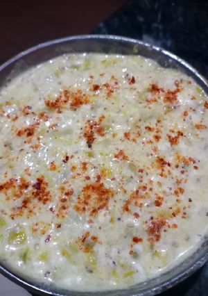 लौकी का रायता(lauki ka raita recipe in hindi) रेसिपी मुख्य फोटो