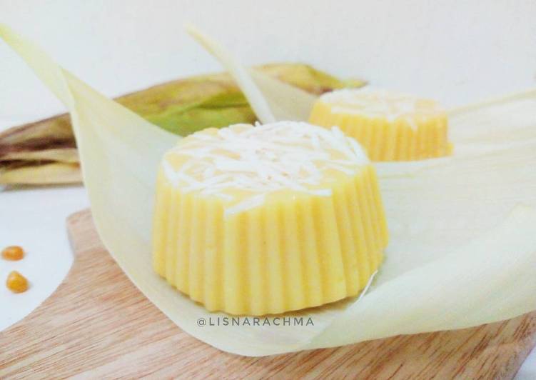 Puding Jagung Tanpa Agar