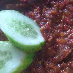A picture of 🌺Sambal Pecel/Sambal Ayam Bakar🌺.