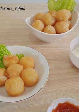 Foto resep Bitterballen Keju Mozzarella anti gagal (Cuma 2 bahan)