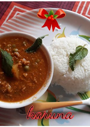 A picture of Soya bean ki sabzi.
