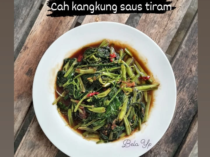 Langkah Gampang Membuat Resep Cah kangkung saus tiram yang Sempurna Anti Ribet, Menggugah Selera