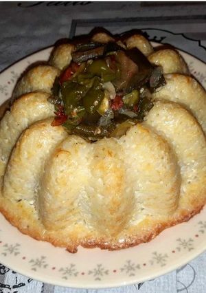 Une photo de Gâteau de riz salé