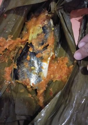 Foto resep Pepes tempoyak ikan patin