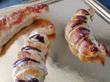 Croissants de chocolate y croissants de fresa