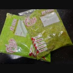 A picture of Green chicken tikka.