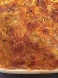 Pastelón de pasta con carne