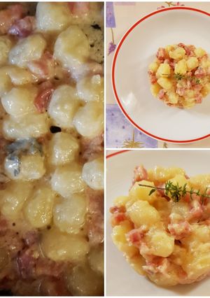 Foto di Gnocchetti gorgonzola e speck
