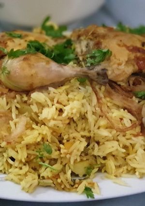 صورة لوصفة رز برياني