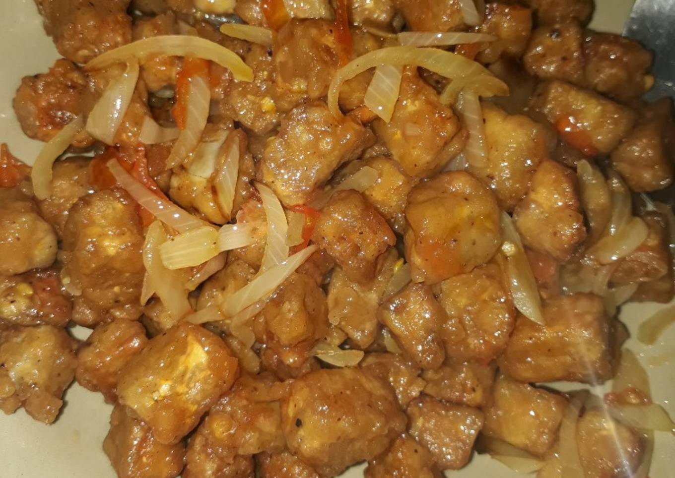 Tempe asam manis