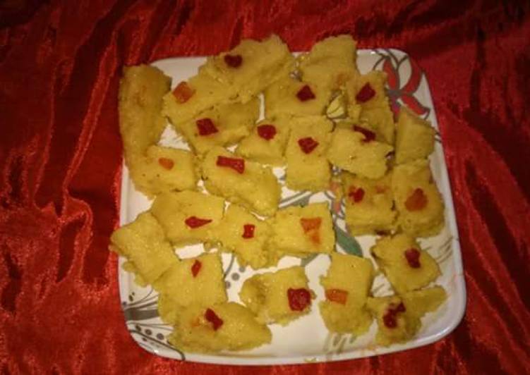 Recipe of Favorite Leftover Rice burfi