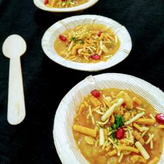 A picture of Banarasi Tomater Chat.
