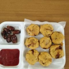 A picture of Aloo pakora tikki.