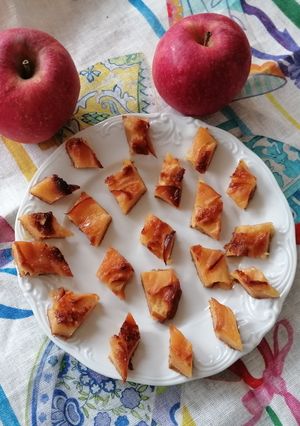 A picture of Creamy Apple Cake with Milk and Yogurt.