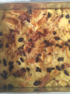 Foto resep Cinnamon Raisin Bread Pudding
