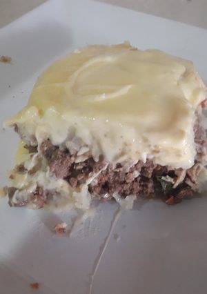 Una foto de Pastel de papas con queso