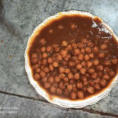 A picture of Punjabi Chole.