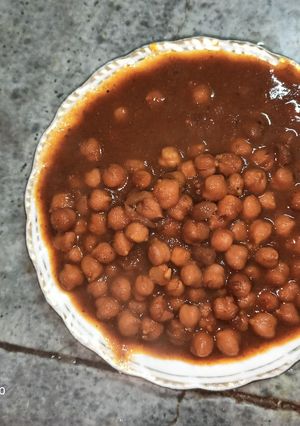A picture of Punjabi Chole.