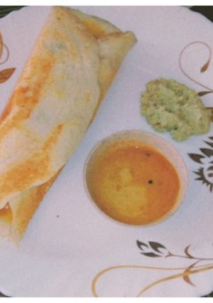 A picture of Masala Dosa.
