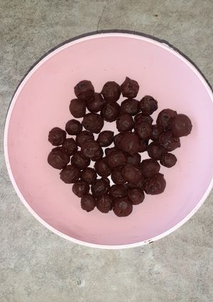 Una foto de Arándanos bañados en chocolate 🫐🍫
