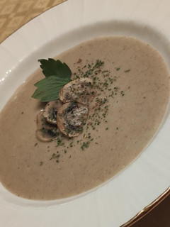Una foto de Crema de champiñones