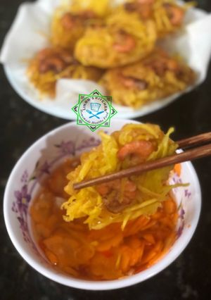Hình của món Bánh tôm Hồ Tây.