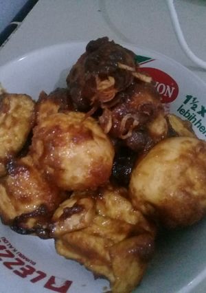 Foto resep Krengsengan telor, ayam, tahu