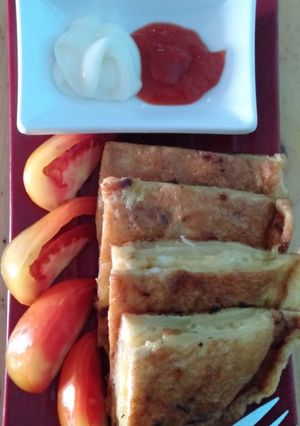 Foto resep Dadar Telur Spanyol