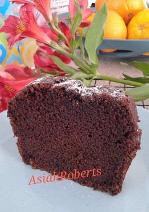Foto resep Eggless Chocolate cake / kue cokelat tanpa telur