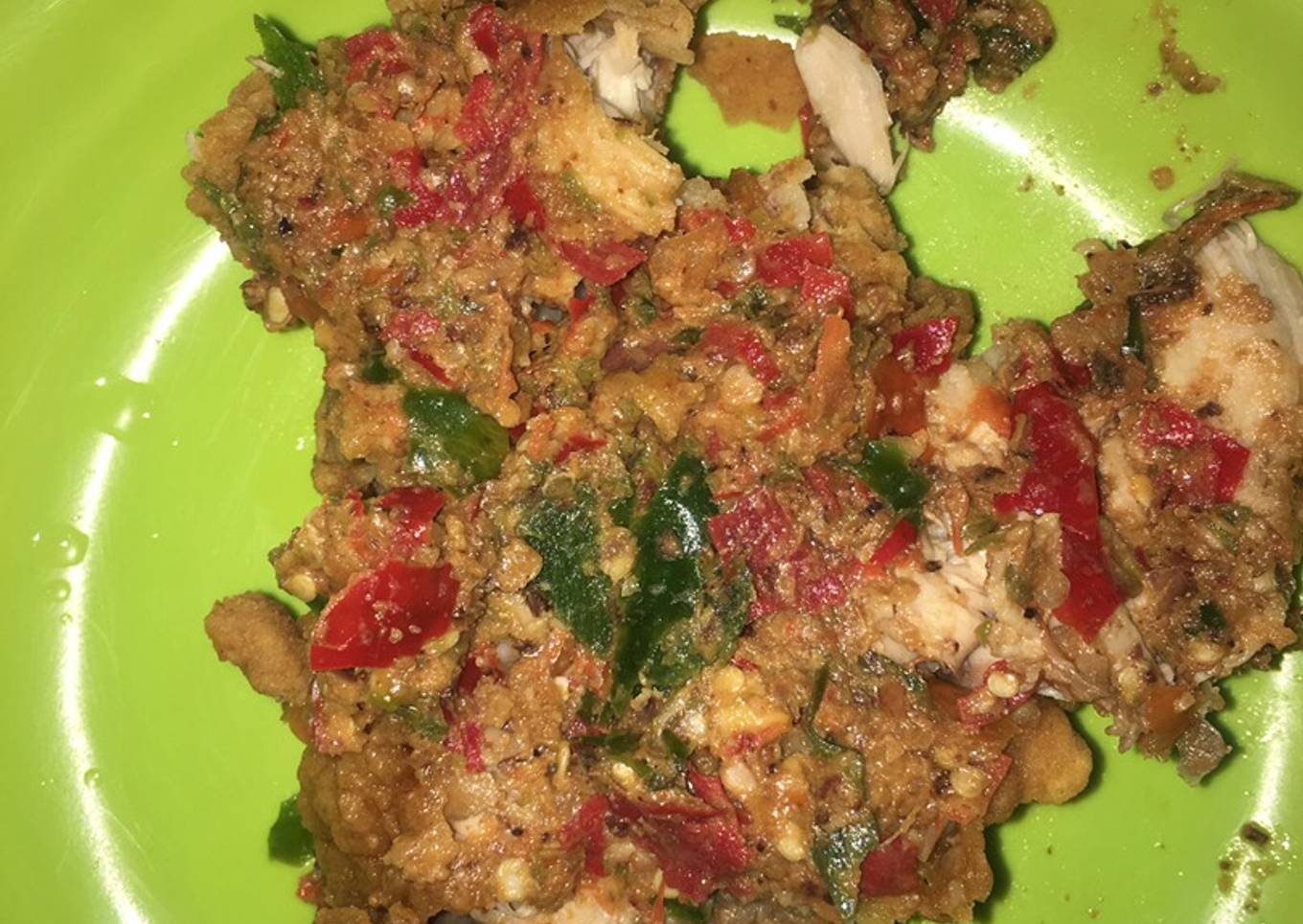 Ayam geprek