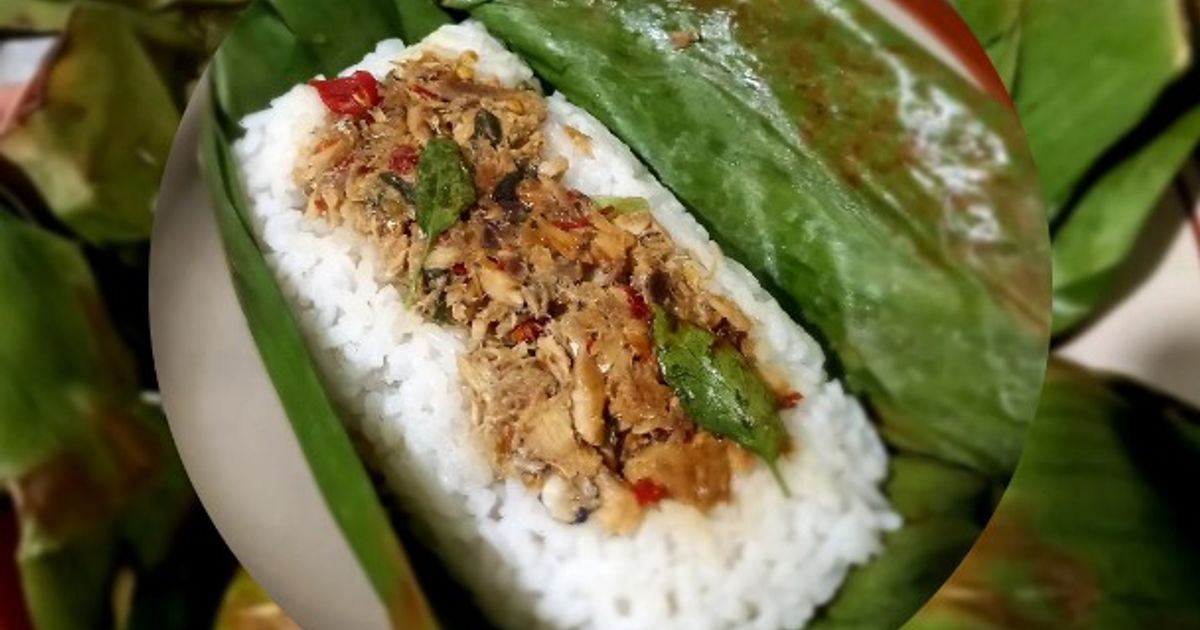 Nasi Bakar Ikan Tongkol Kemangi