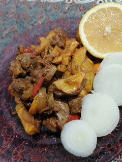 عکسی از دستور خوراک جگر مرغ