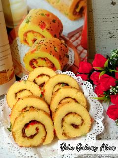 Foto resep Bolu Gulung Abon