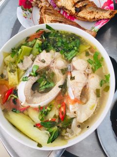 Hình của món Canh chua Cá dứa.
