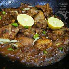 A picture of Black pepper karhai.