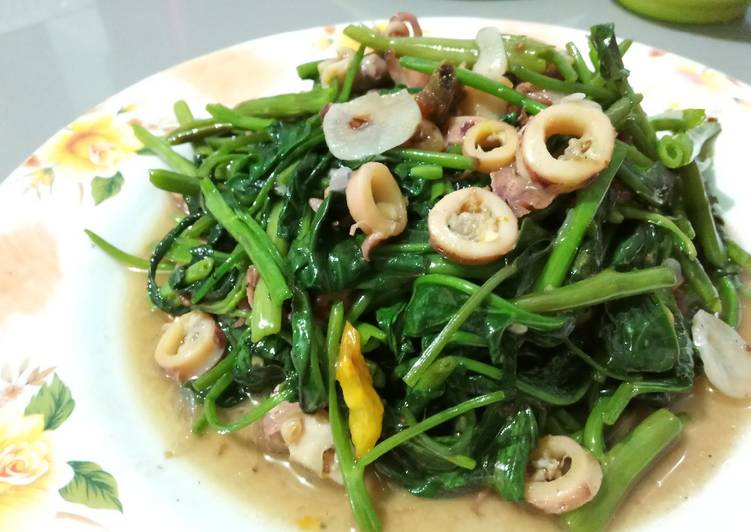 🌹Kangkung Cumi Cumi